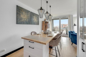 Chlebova - Riverside View Terrace, Free Parking, Gym, Kidsplay & by Downtown Apartments